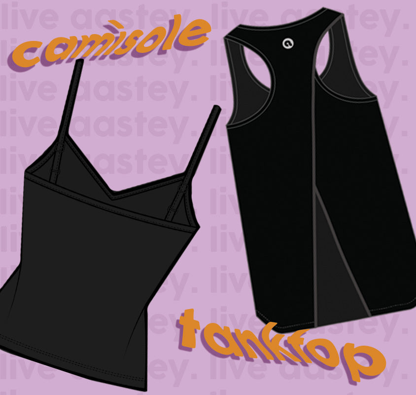 Spaghetti Top vs Camisole & Tank Top – What's the Difference