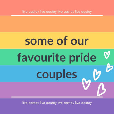 Our favourite pride couples