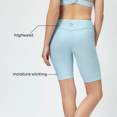 high waist cycling shorts for women 