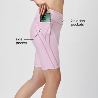 womens cycling shorts with pockets