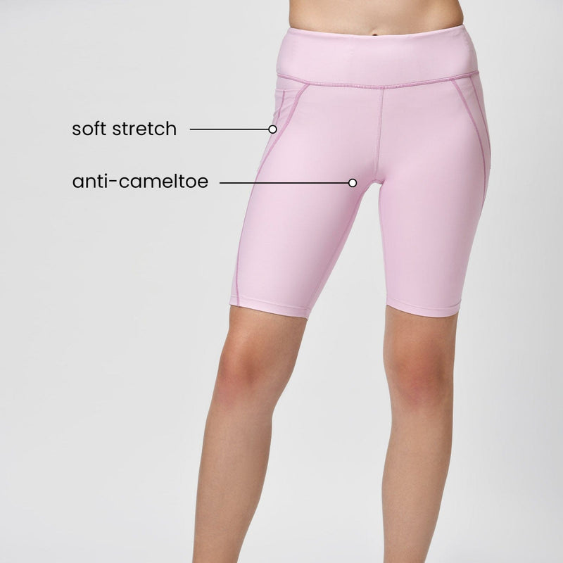 biker shorts for women with soft stretch