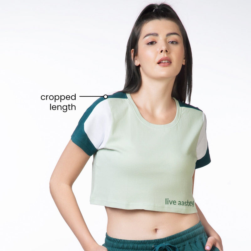 am-to-pm crop top
