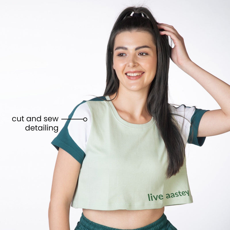 am-to-pm crop top