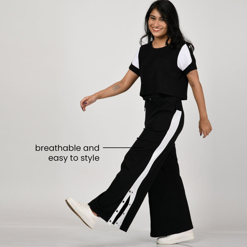 am-to-pm wide leg pants